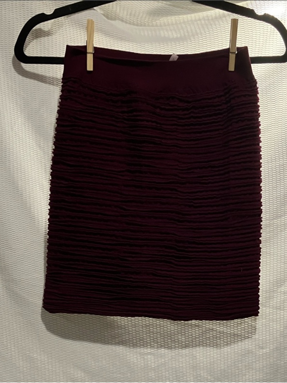 Tanco burgundy pencil skirt